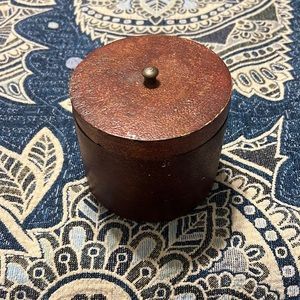 Cute wooden storage container